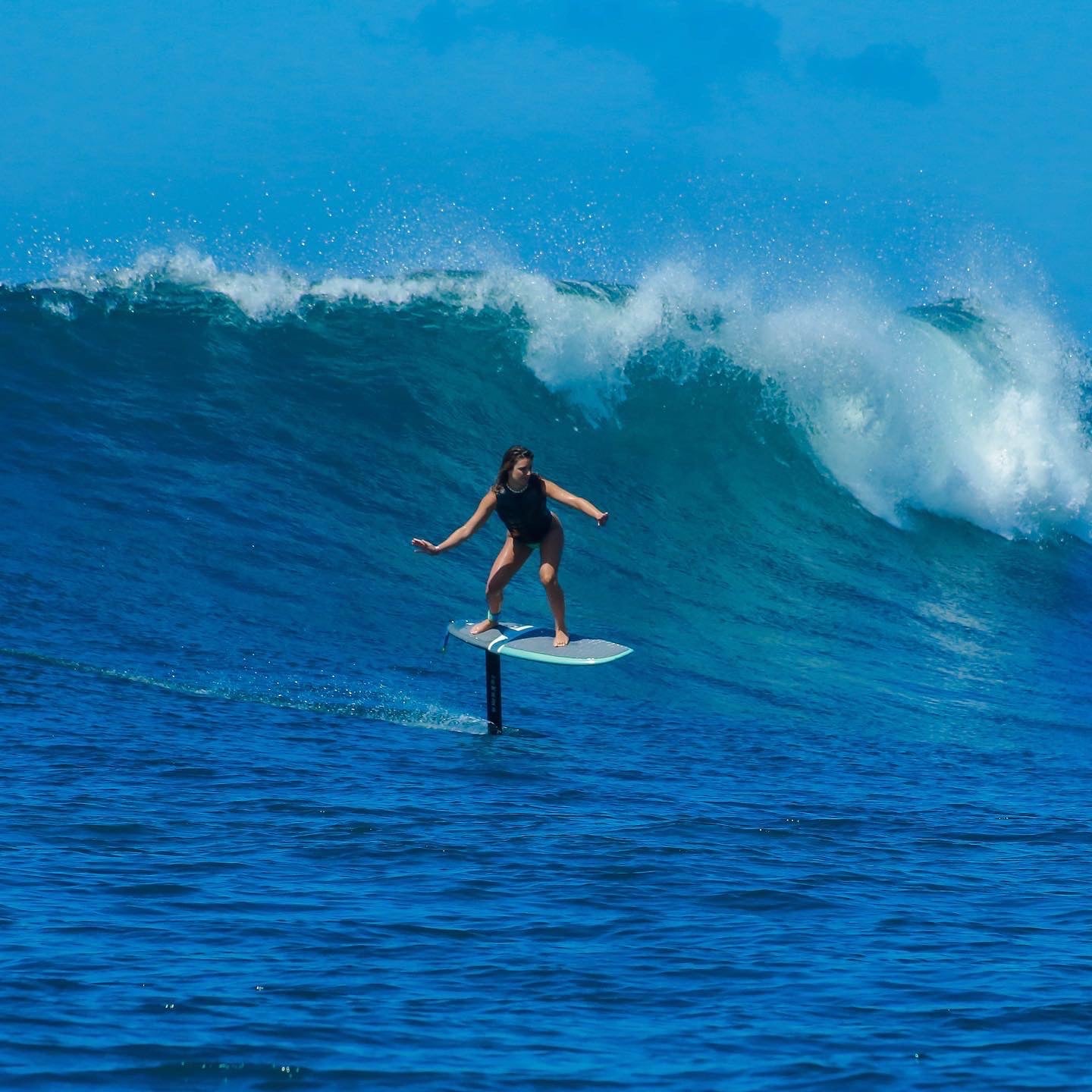 Oka Point is for the girls: Foiling in Indonesia